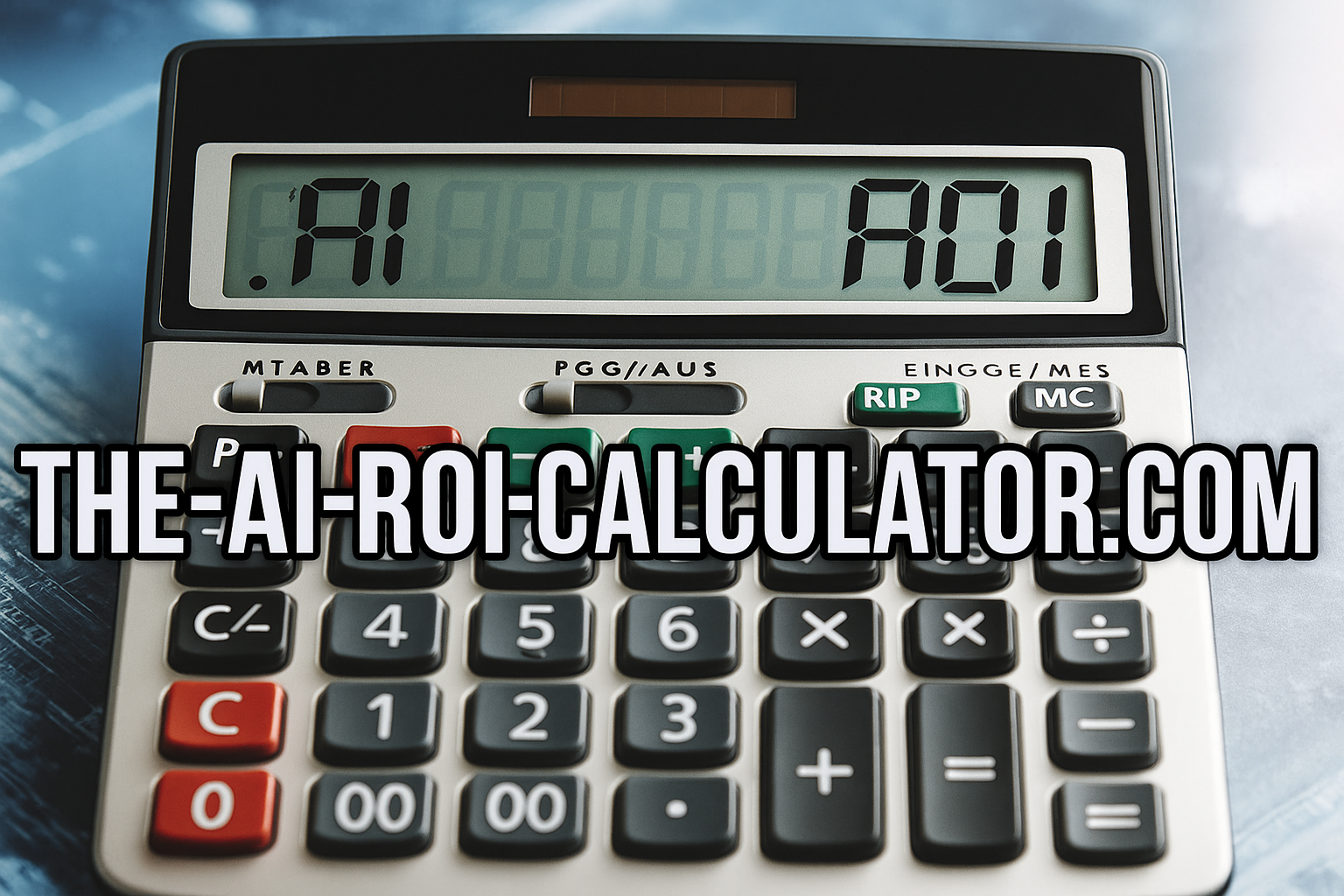 THE-AI-ROI-CALCULATOR | Calculate Your AI Automation ROI